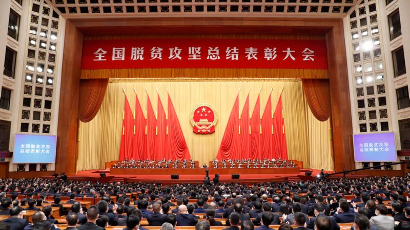 中国近亿人口脱贫 习近平称创造“人间奇迹”