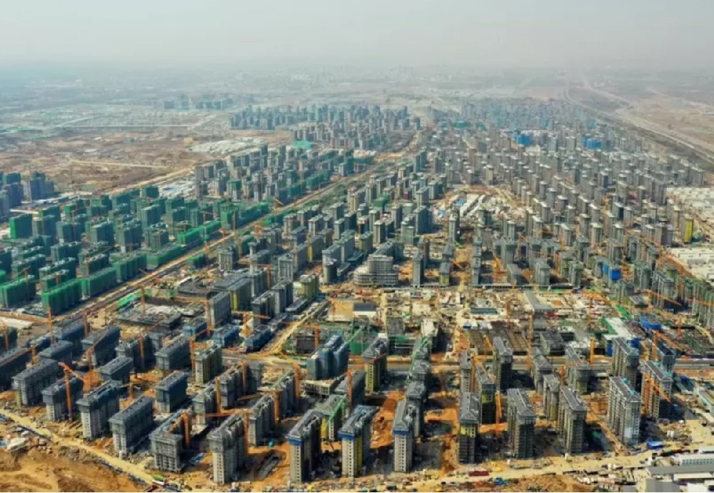 法媒:中国在距北京100多公里的雄安新区建大型火车站