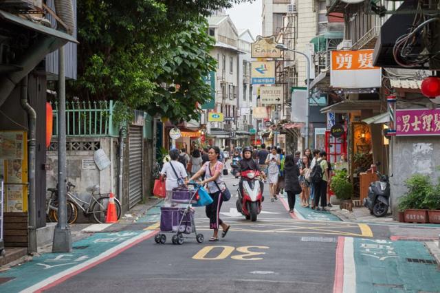 台北永康街及其周边巷弄